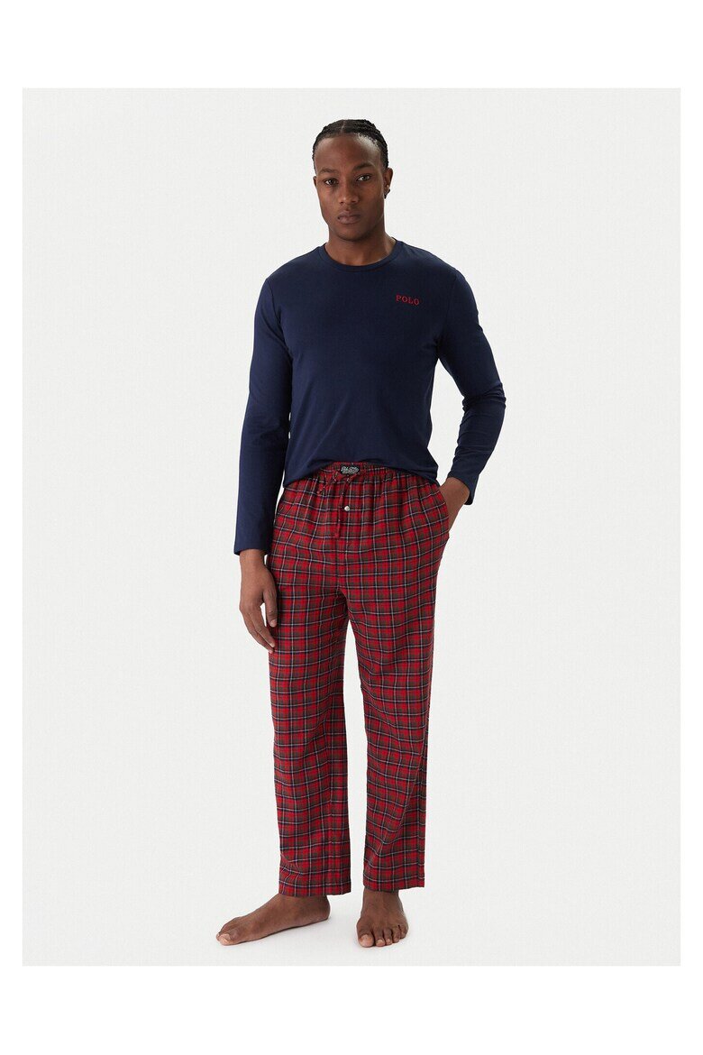 Polo Ralph Lauren Мъжки пижами тъмносини и червени
