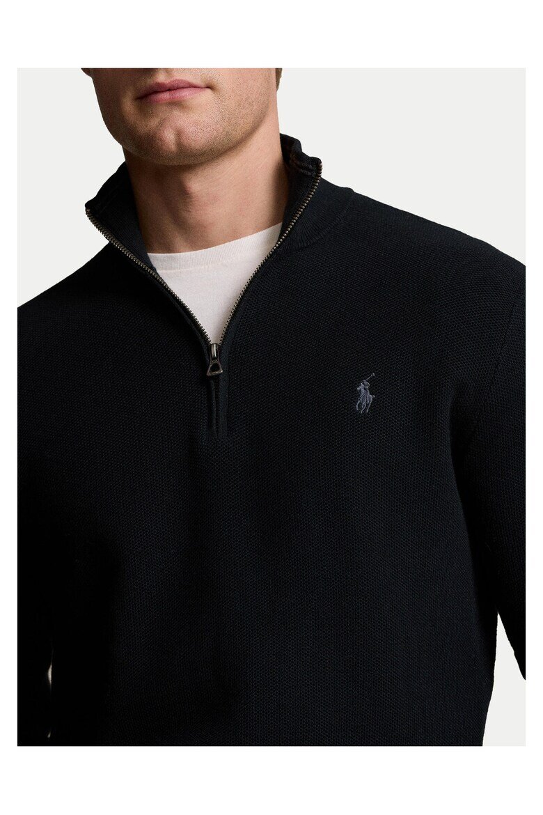 Polo Ralph Lauren Мъжки пуловер 100% памук черен