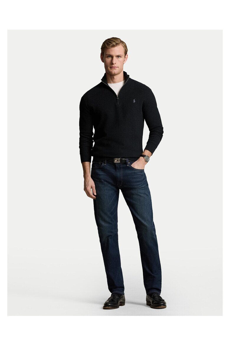 Polo Ralph Lauren Мъжки пуловер 100% памук черен