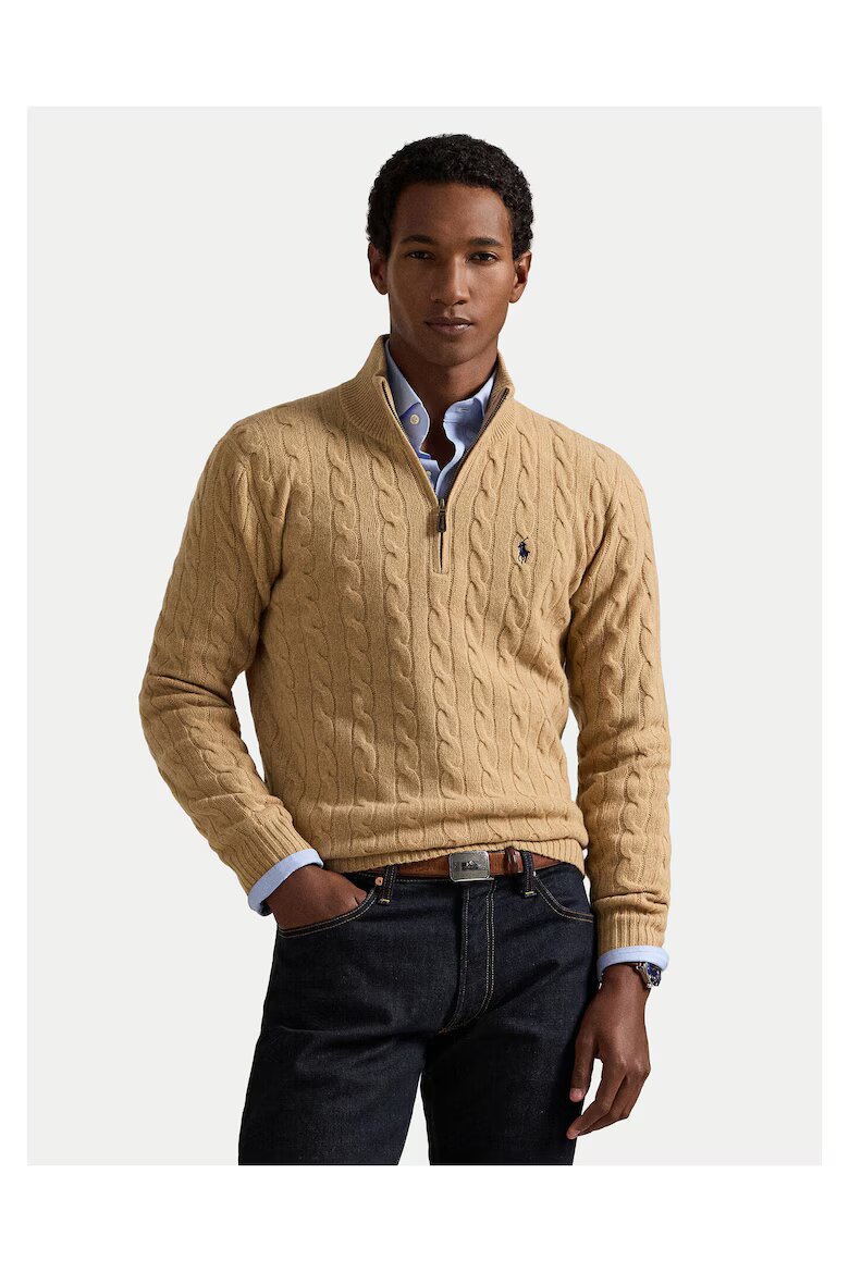 Polo Ralph Lauren Мъжки пуловер бежов