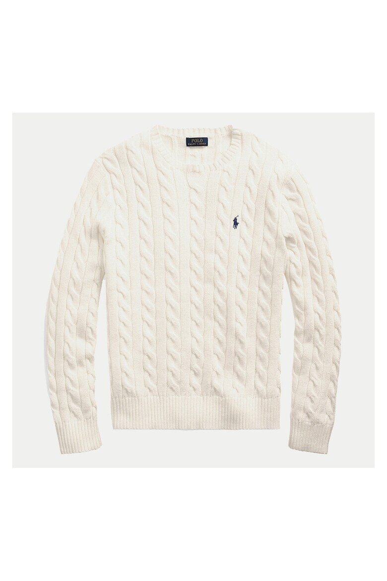 Polo Ralph Lauren Мъжки пуловер памук екрю