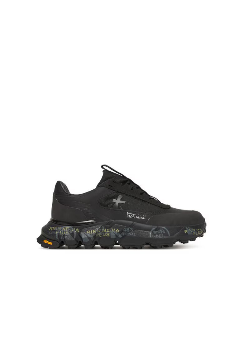 Premiata Дамски спортни обувки - Devind Var 447 - черни - текстил
