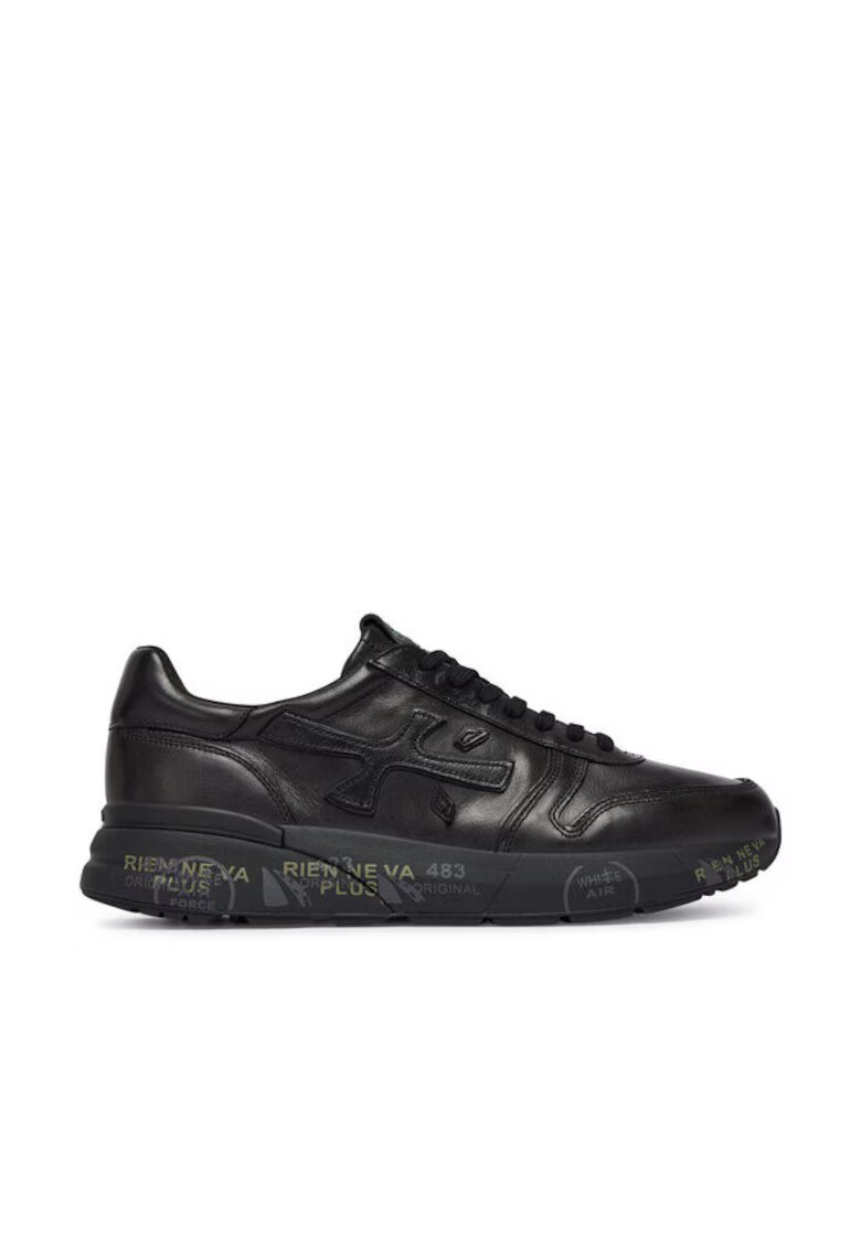 Premiata Мъжки кецове MICK VAR 1453N - естествена кожа - черни