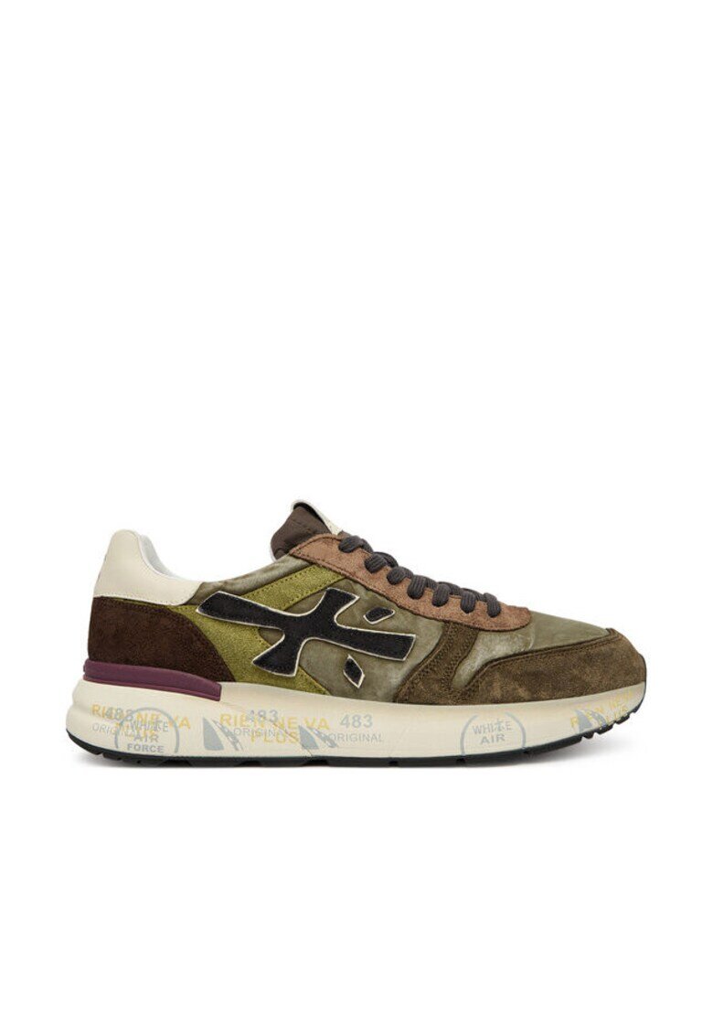 Premiata Мъжки кецове Mick Var 7717 - многоцветни - естествена кожа