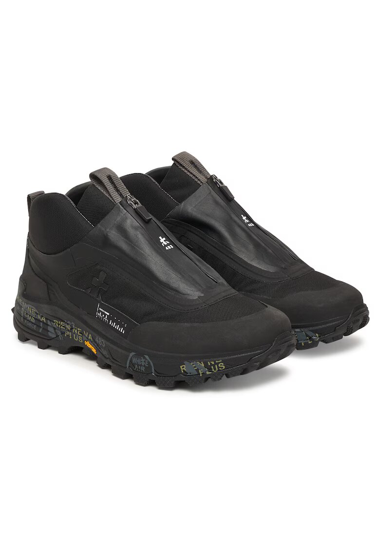 Premiata Мъжки кецове - Vinson Var 445 - черни - текстил