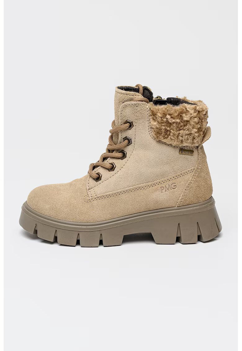 Primigi Боти Gore-Tex с велур и еко кожа