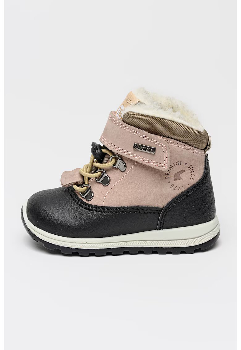 Primigi Зимни боти Gore-Tex - Черен/Бледа лила