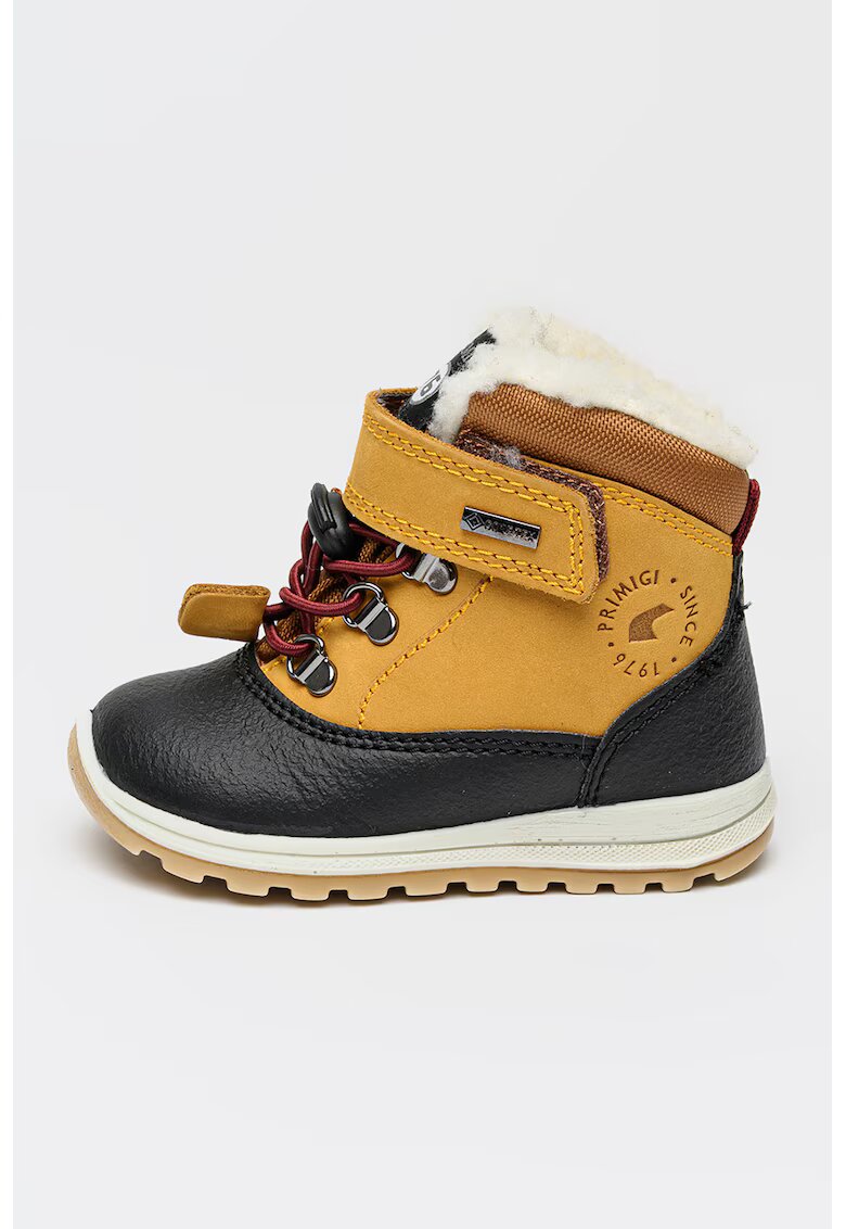 Primigi Зимни боти Gore-Tex - Черен/Светлокафяв