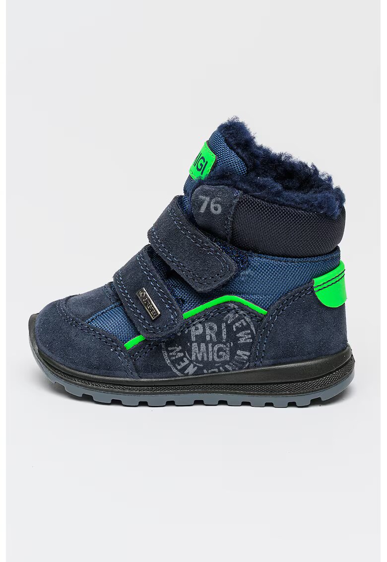 Primigi Зимни боти Gore-Tex - Лайм зелено/Тъмносин