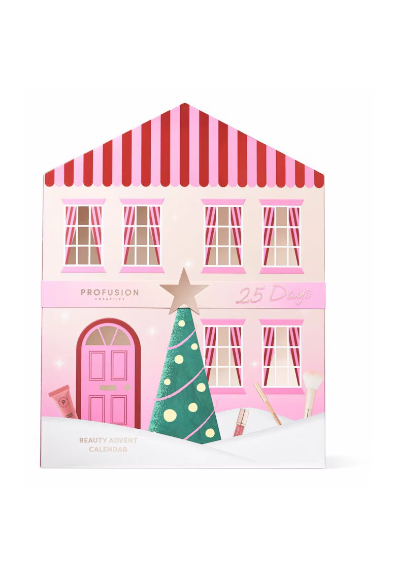 Profusion Cosmetics Адвент календар с продукти за грим - 25 дни красота - Profusion - 25 артикула