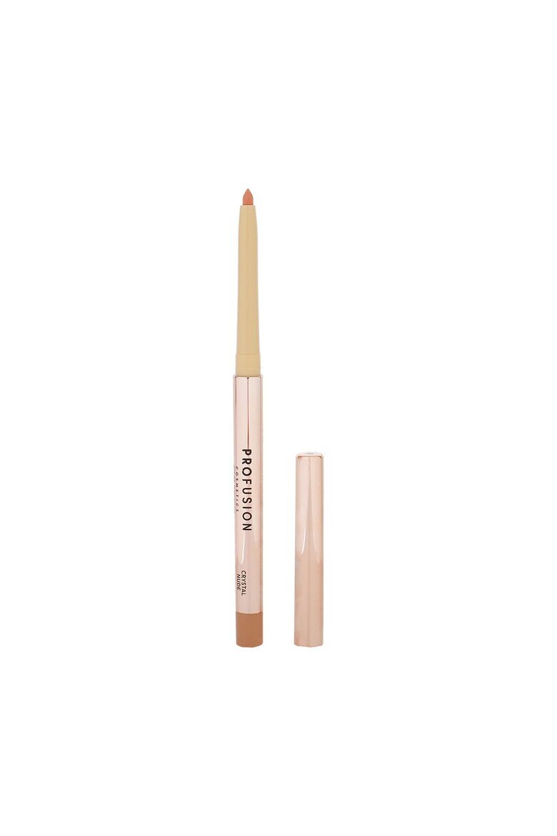 Profusion Cosmetics Комплект Lip Envy Crystal Nude ултра гладък и лъскав гланц за устни и молив за устни със сатенено покритие 35 ml + 03 g