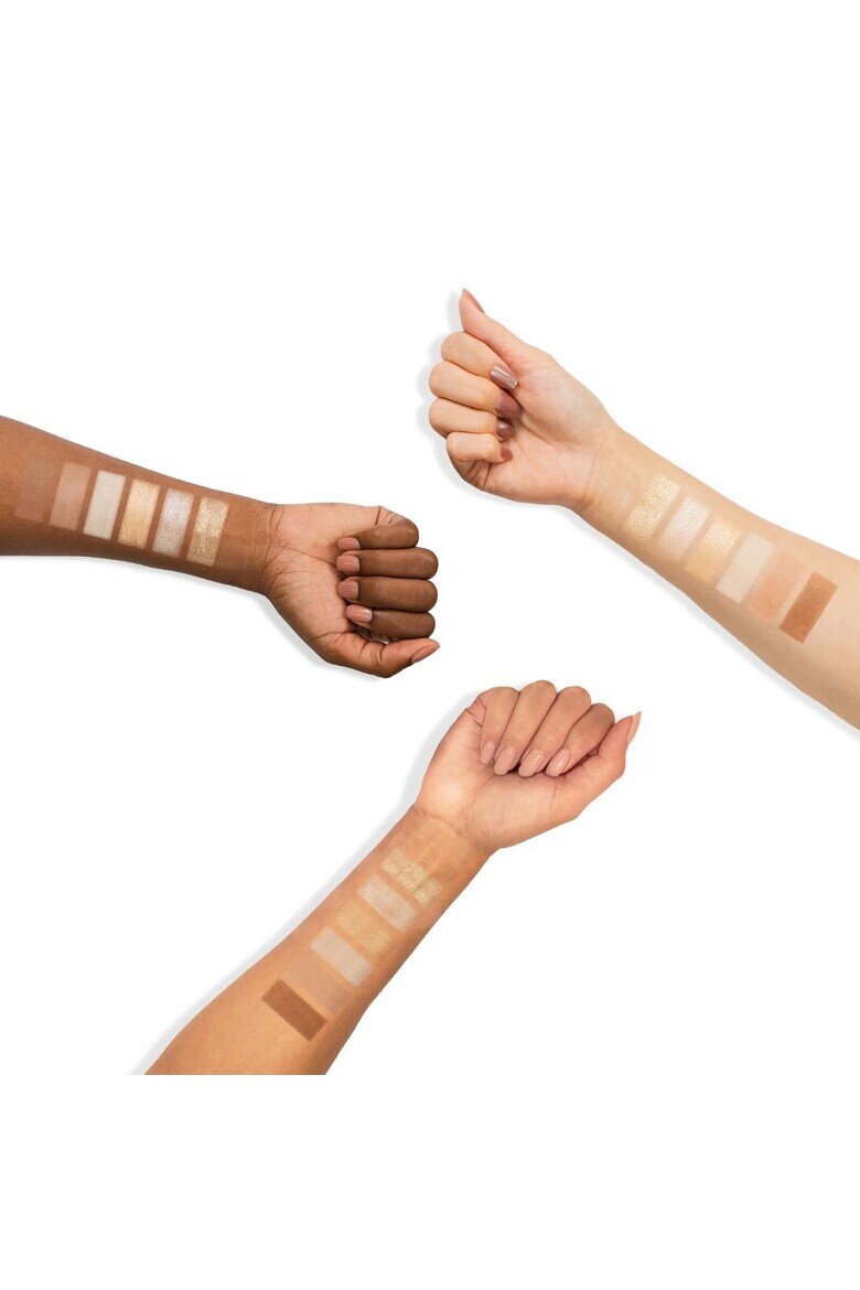 Profusion Cosmetics Палитра за контуриране и осветяване Highlight & Contour I 6 нюанса 16 g