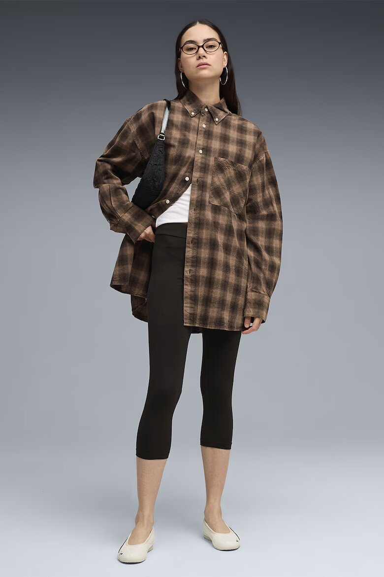 Puma 3/4 клин с памук Черен
