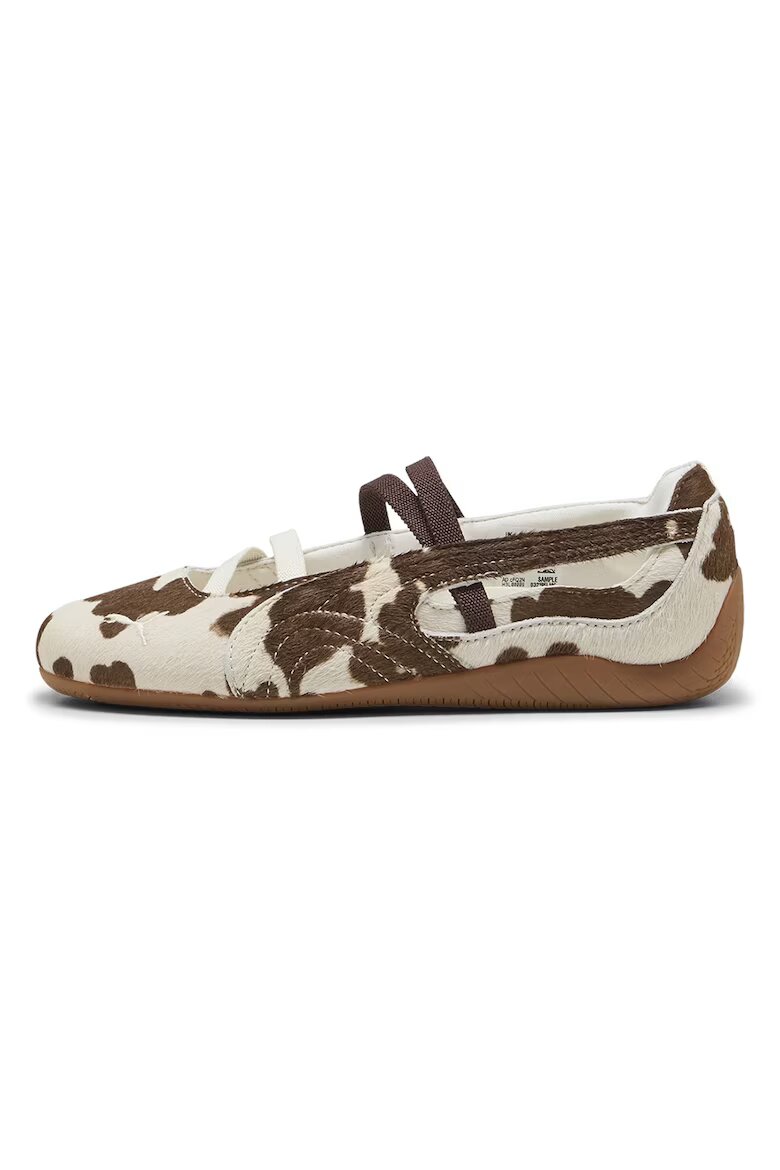 Puma Балерини Speedcat Cow Кафяв/Светло бежово