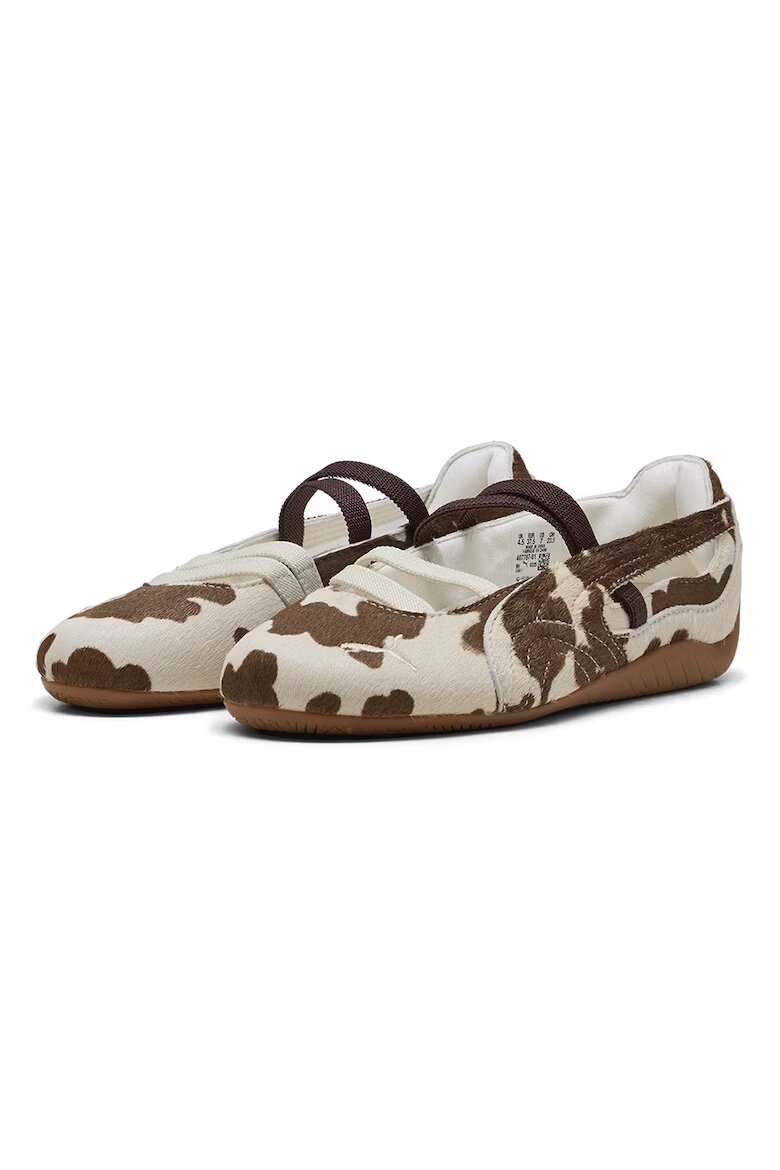 Puma Балерини Speedcat Cow Кафяв/Светло бежово