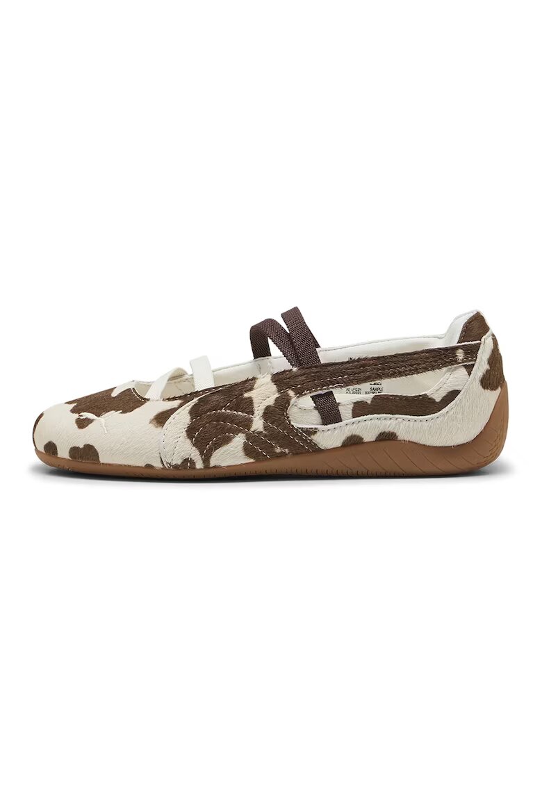 Puma Балерини Speedcat Cow - Кафяв/Светло бежово
