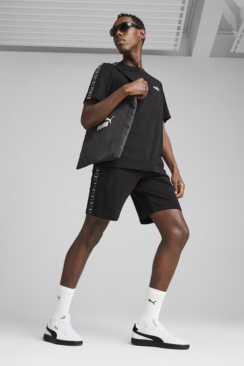 Puma Бермуди с лого Бял/Черен