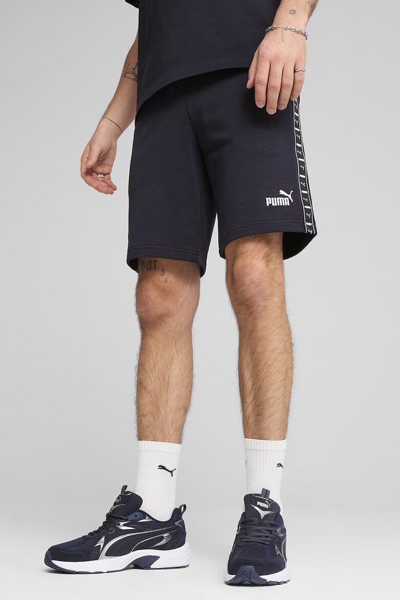 Puma Бермуди с лого Бял/Ултрамарин синьо