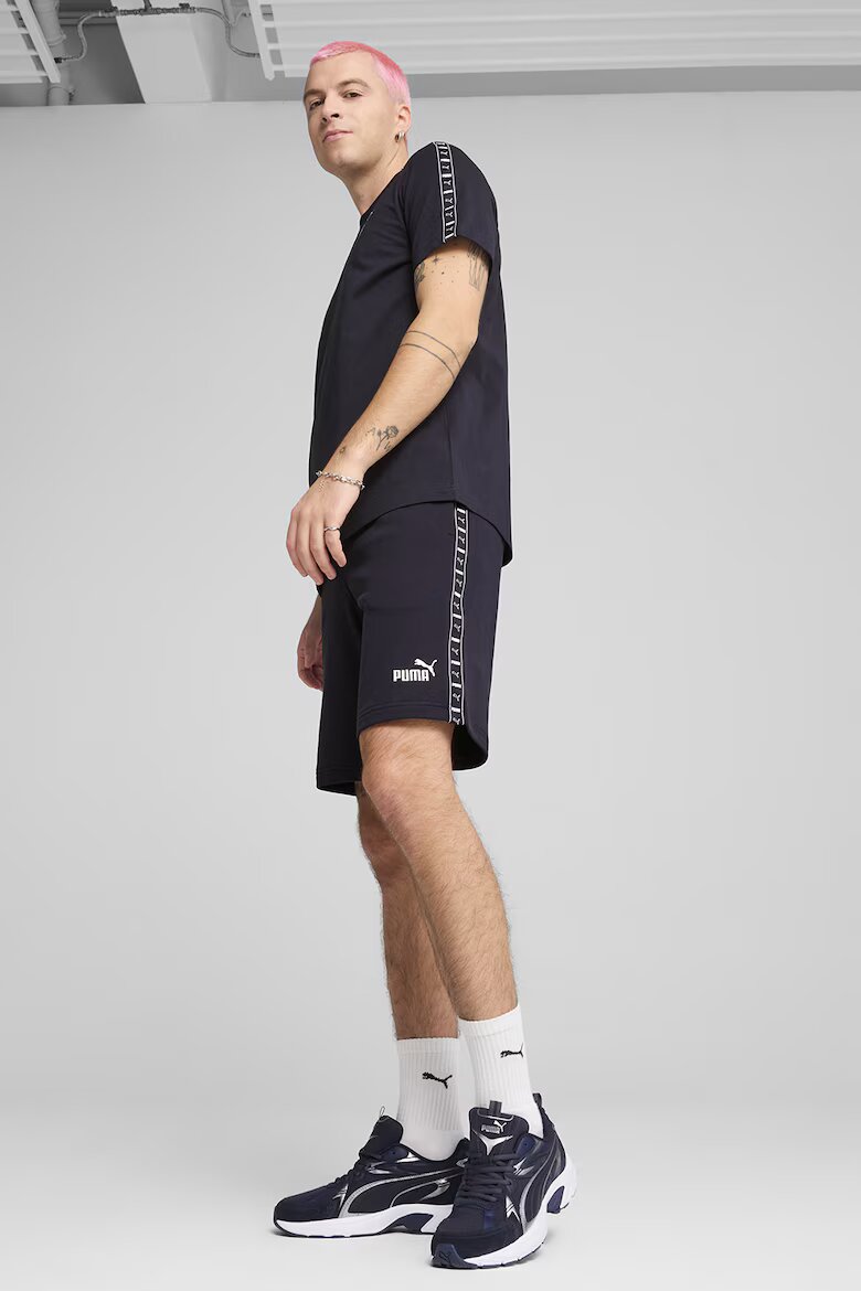 Puma Бермуди с лого Бял/Ултрамарин синьо