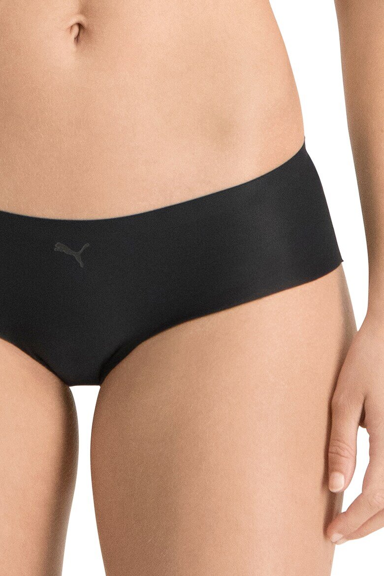 Puma Безшевни бикини хипстър - 2 чифта Черен