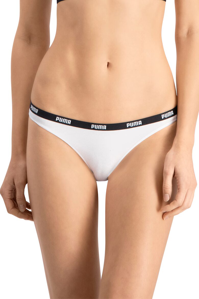 Puma Бикини с модал и памук - 2 чифта Бял