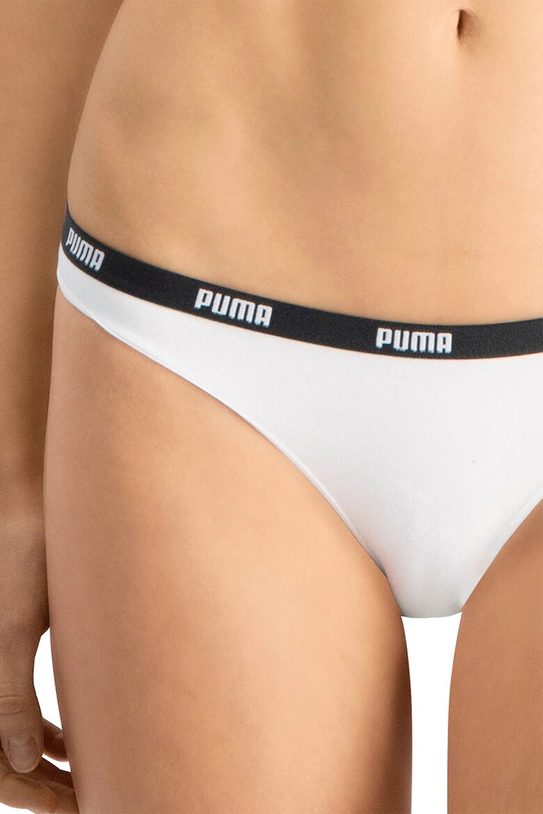 Puma Бикини с модал и памук - 2 чифта Бял
