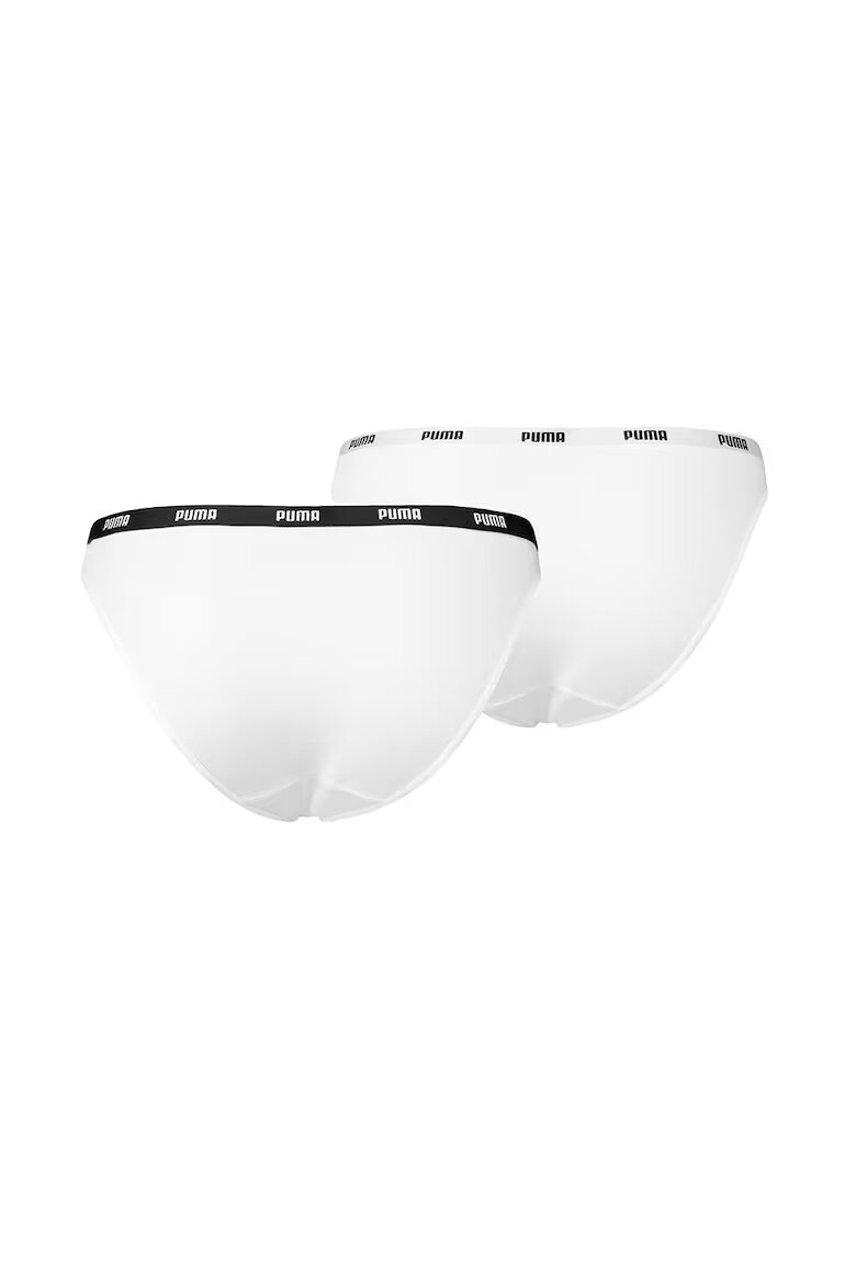 Puma Бикини с модал и памук - 2 чифта Бял