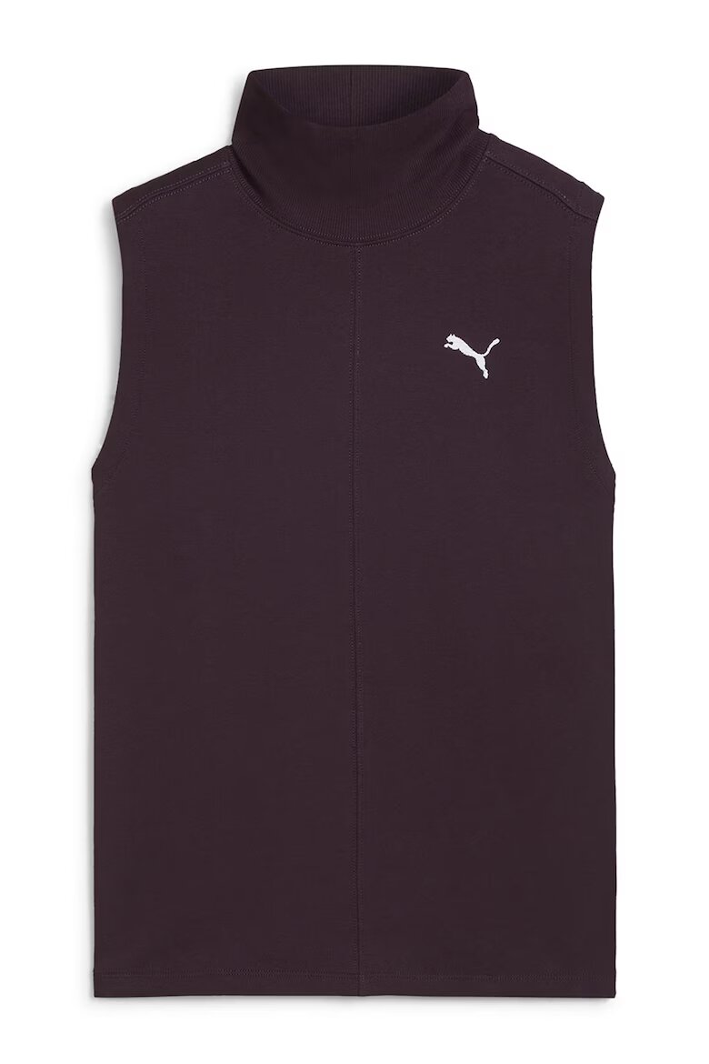 Puma Блуза Her с поло Тъмновиолетов