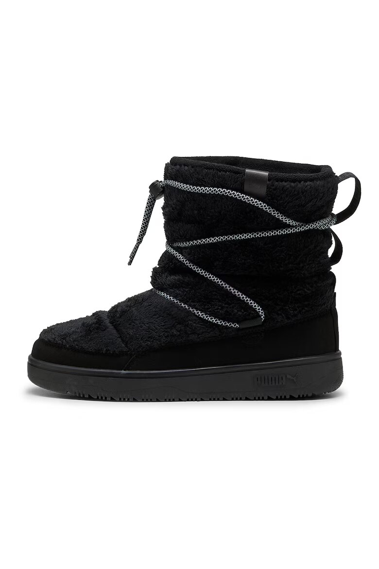 Puma Боти Snowbae с лесно обуване Черен