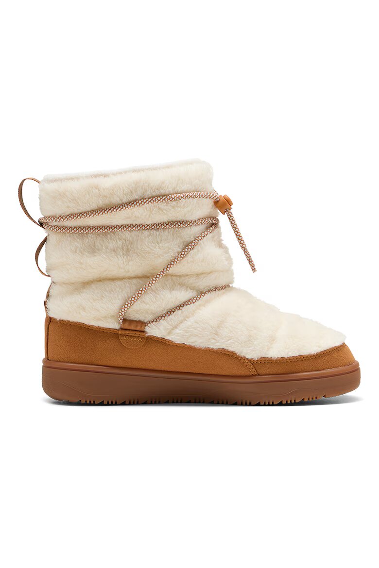 Puma Боти Snowbae с лесно обуване Слонова кост/Карамел