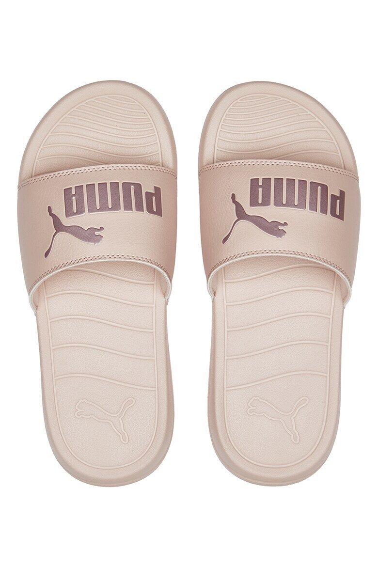 Puma Чехли PopCat 20 с лого Прашно розово