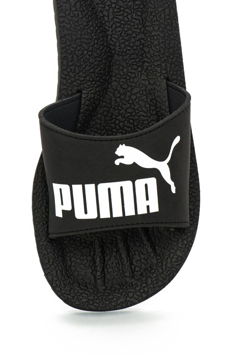 Puma Чехли Purecat с лого Бял/Черен