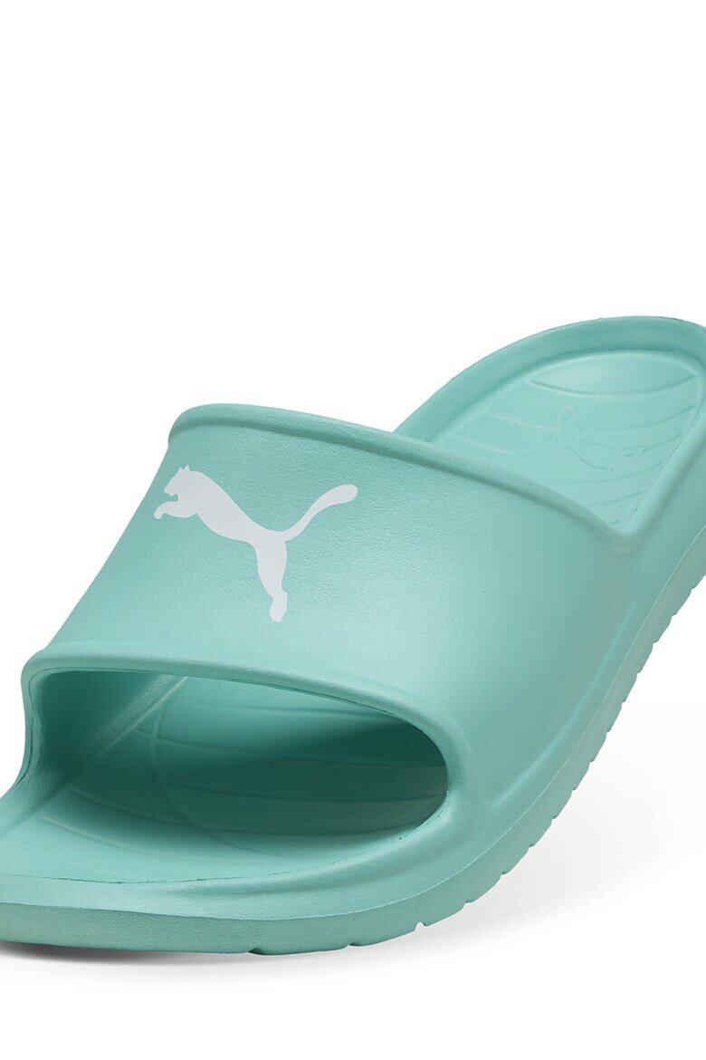 Puma Чехли с лого Бял/Персийско зелено