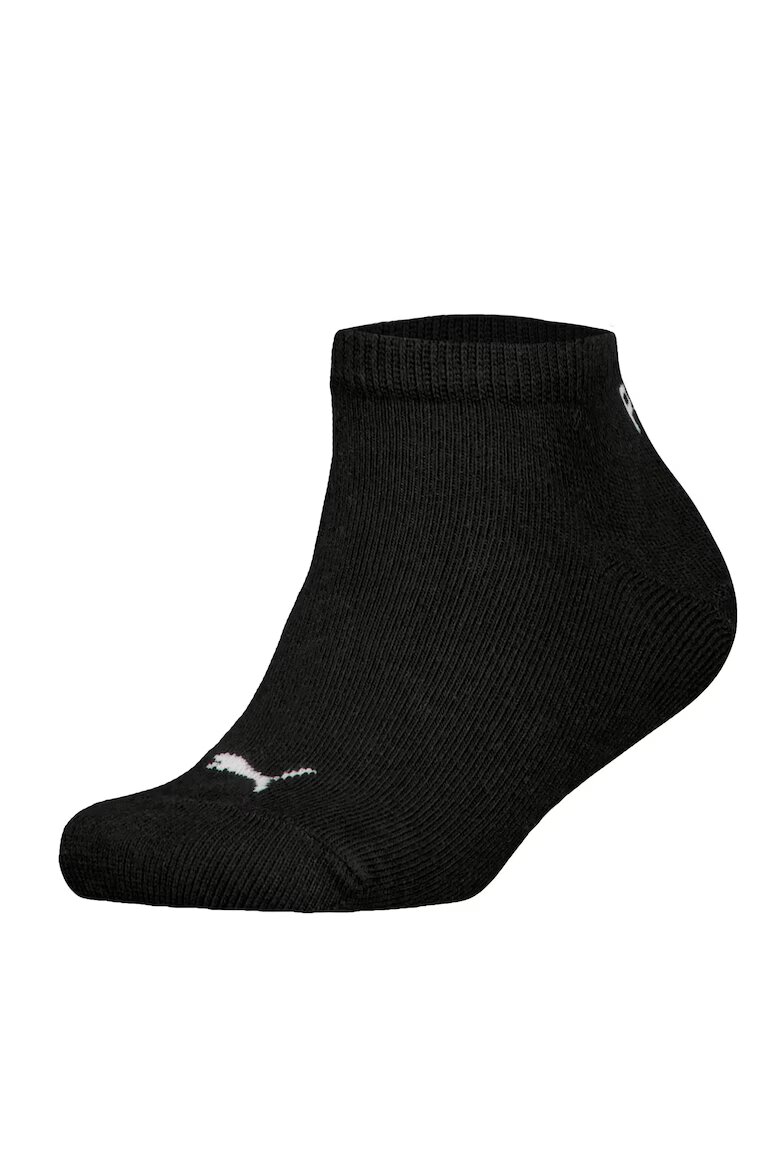 Puma Чорапи с лого - 3 чифта Черен