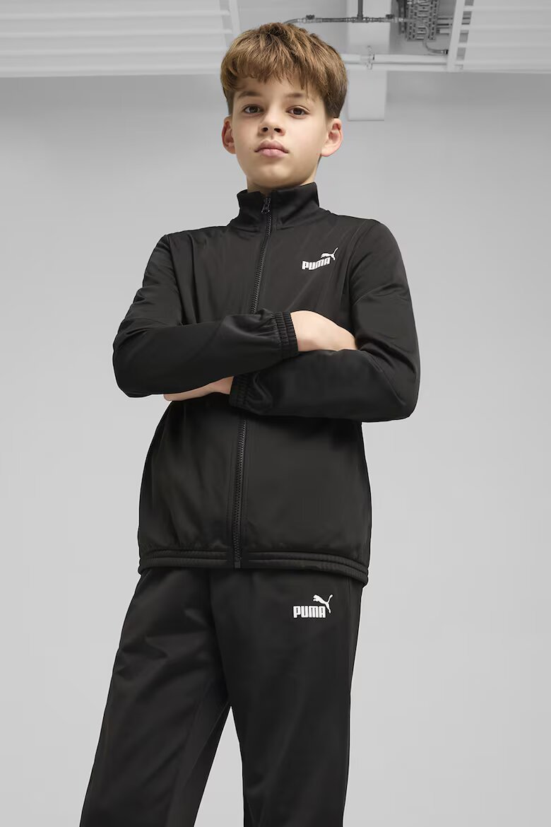 Puma Дълъг спортен екип с лого Черен