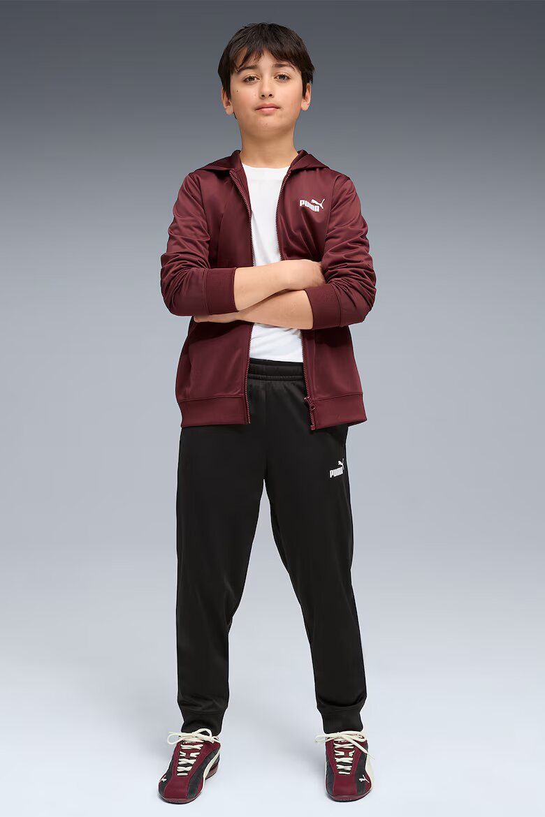 Puma Дълъг спортен екип с цип Бордо