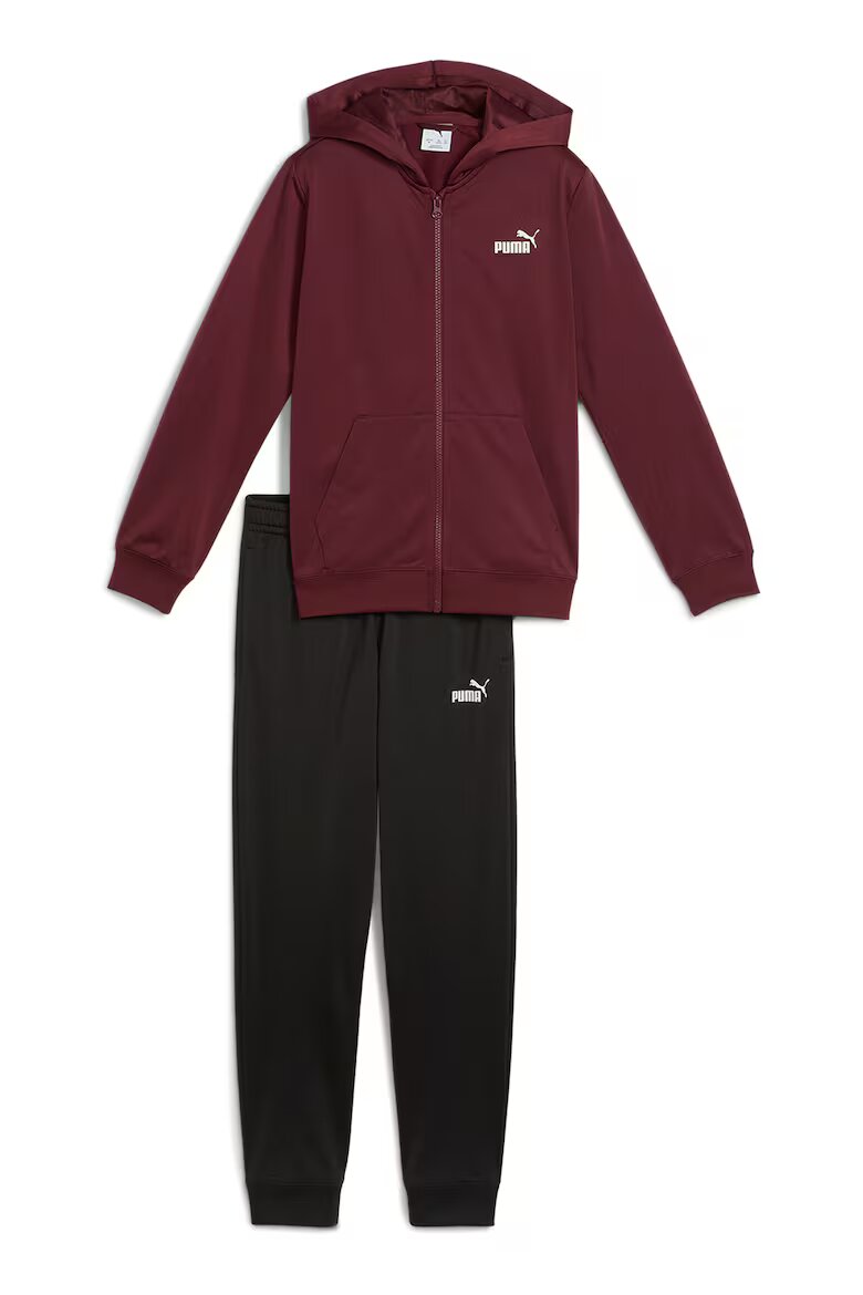 Puma Дълъг спортен екип с цип Бордо