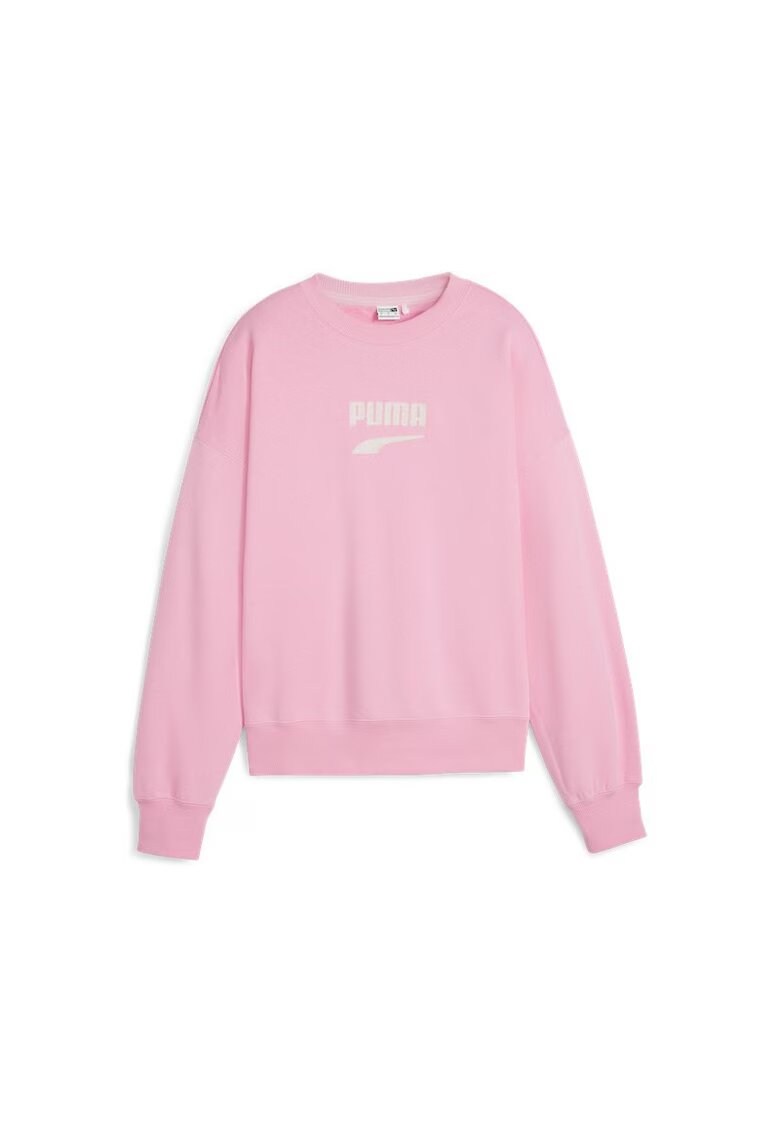 Puma Дамска блуза downtown 2024sized crew - 624356-30 - 2XS INTL - Розова