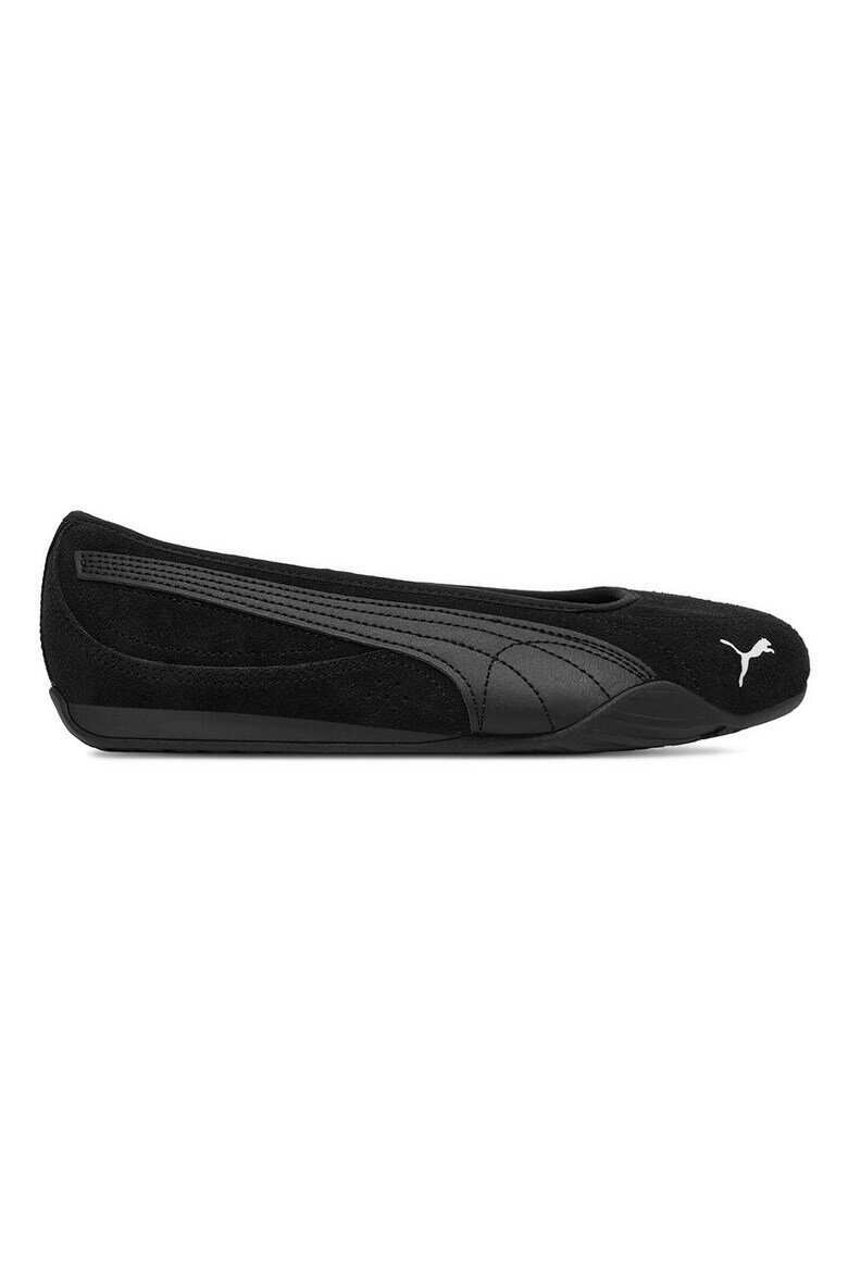 Puma Дамски балеринки естествена кожа черен модерен дизайн