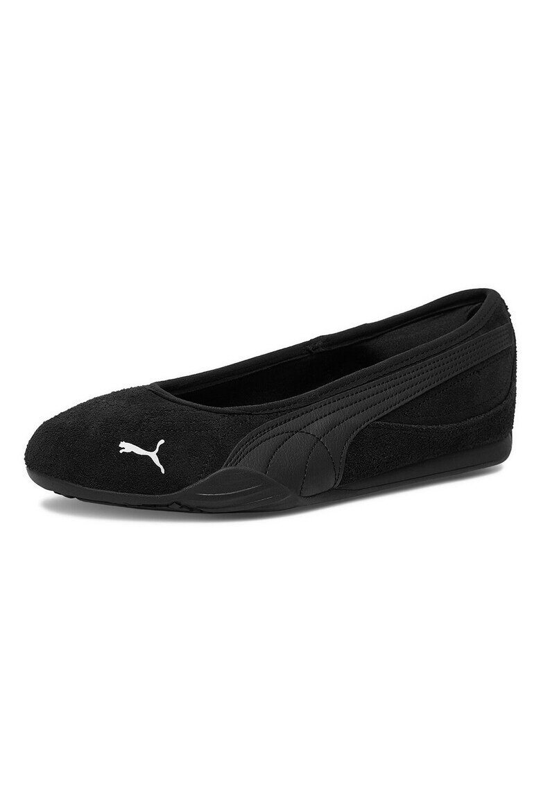 Puma Дамски балеринки естествена кожа черен модерен дизайн