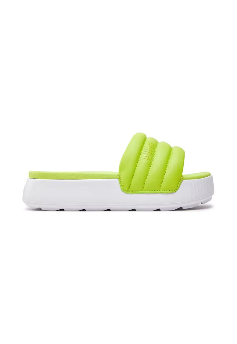 Puma Дамски джапанки - 303331 - Еко кожа - Зелени
