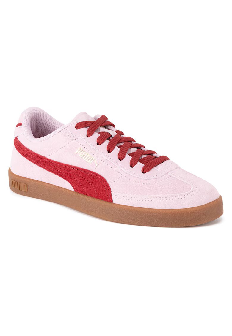 Puma Дамски маратонки - естествена кожа - розови