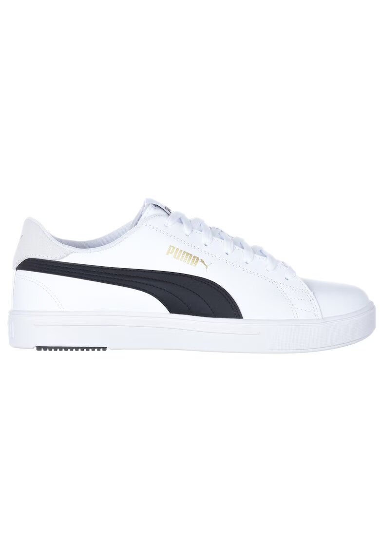 Puma Дамски маратонки Serve Pro Lite - естествена кожа/текстил/синтетика - бял/черен