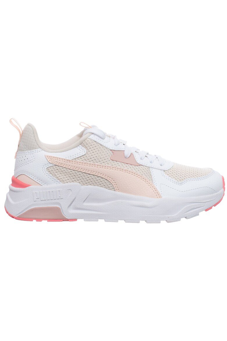 Puma Дамски маратонки Trinity Lite JR синтетика/текстил бял/крем