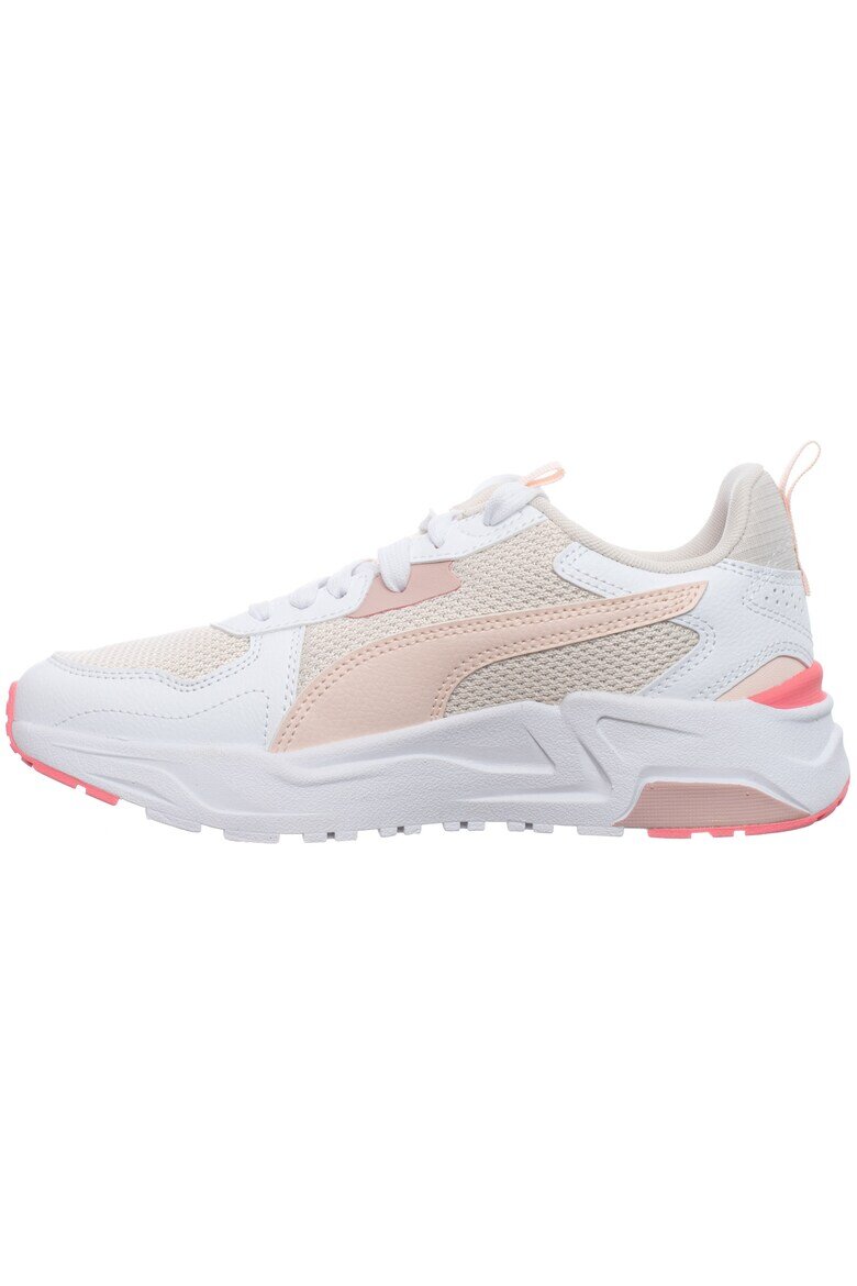 Puma Дамски маратонки Trinity Lite JR синтетика/текстил бял/крем