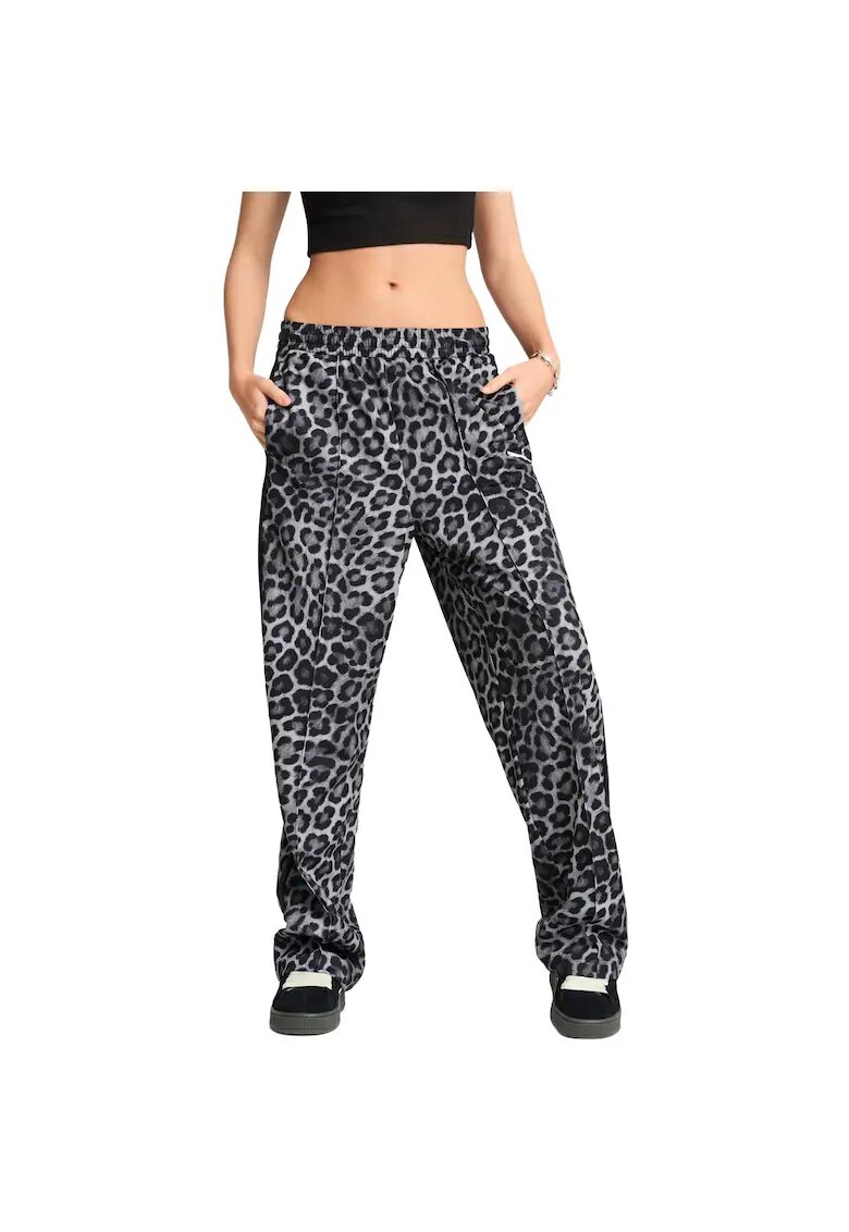 Puma Дамски панталони T7 Leo Luxe Aop Straight Pants