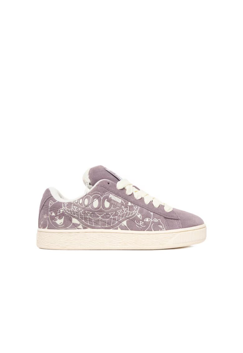 Puma Дамски спортни обувки - Plum Jam/Warm White - естествена кожа - лилави