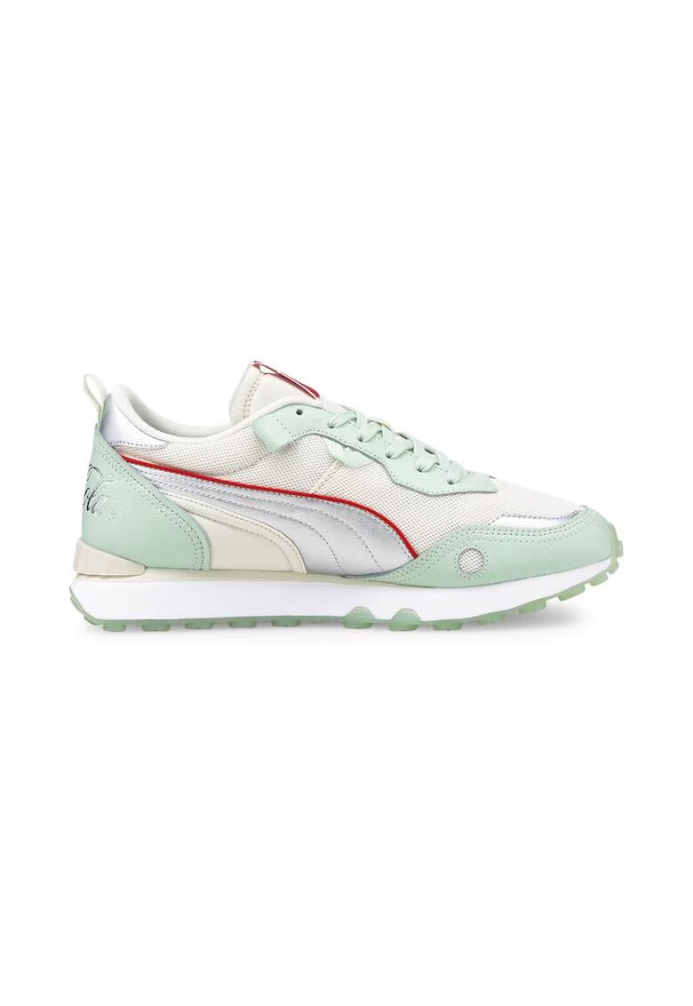 Puma Дамски спортни обувки Rider FV Le Coca Cola - 387217-01 - зелени
