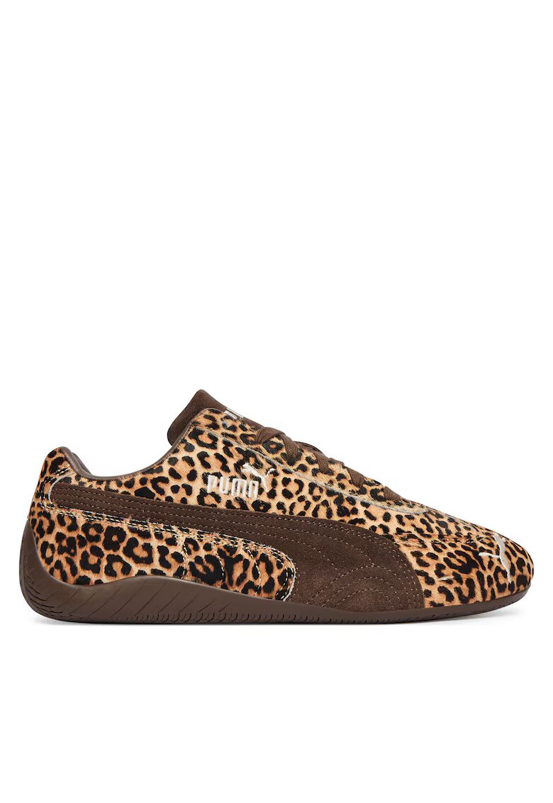 Puma Дамски спортни обувки Speedcat Wild - кафяви - текстил
