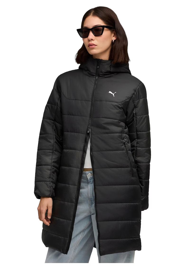 Puma Дамско яке Ess Hooded Padded Parka - Черно